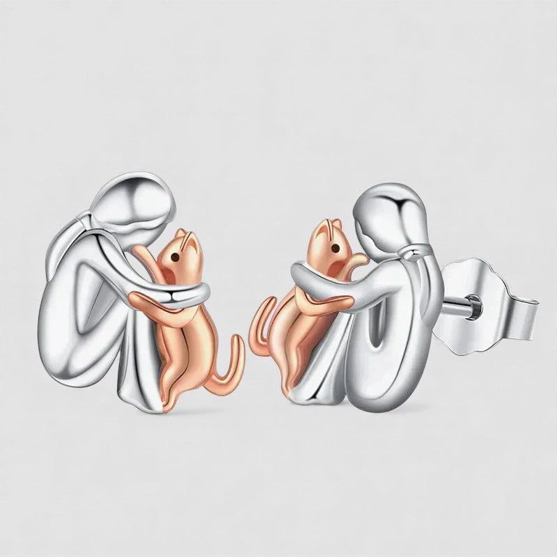 Imogen - Cat Hug Earrings