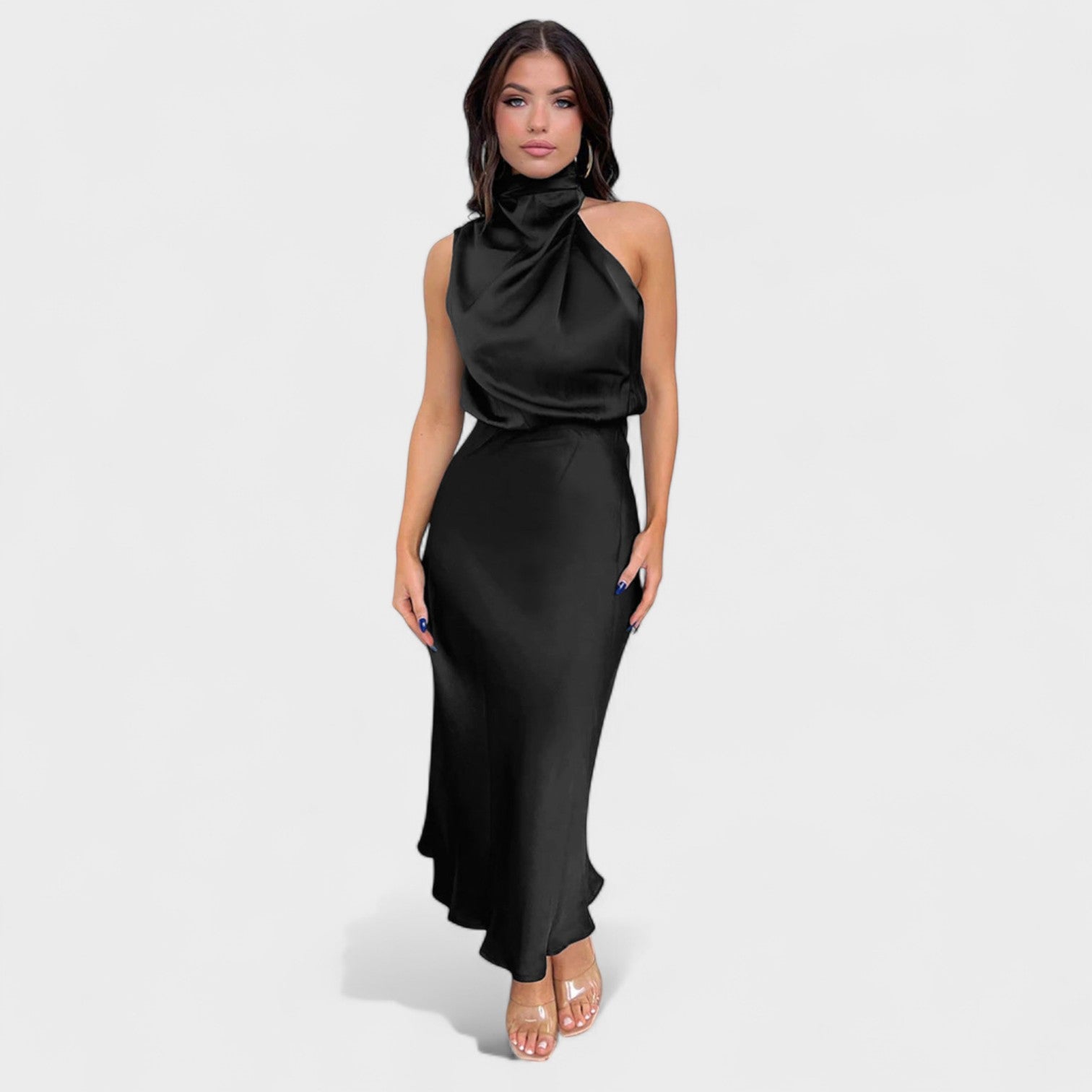 Willow - Satin Evening Dress