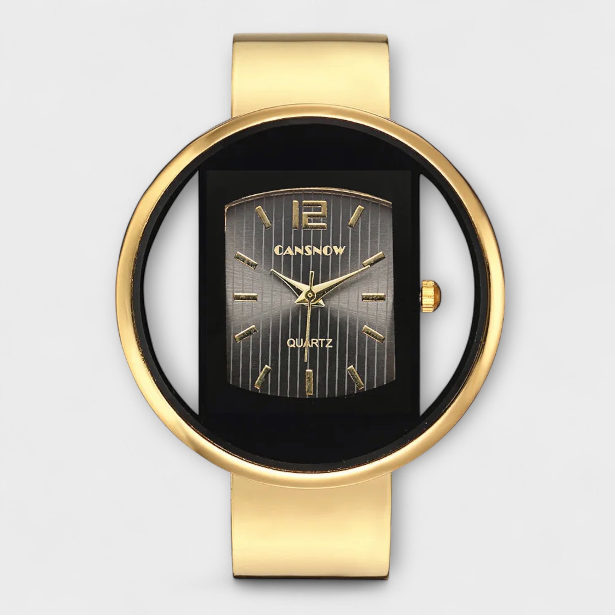 Sienna - Bold Black & Gold Watch