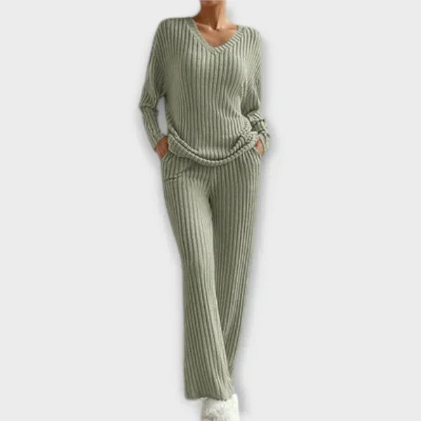 Amelia - Ribbed Lounge Set