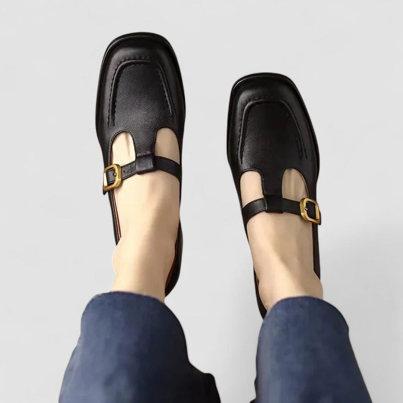 Prudence - Orthopaedic Mary Jane Strap Shoes