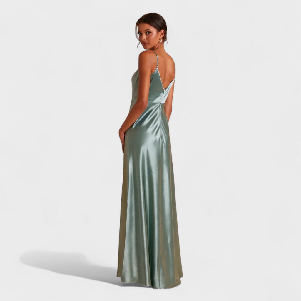 Phoebe - Satin Evening Dress
