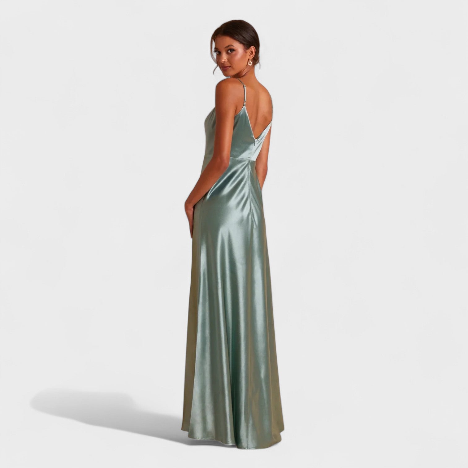 Phoebe - Satin Evening Dress