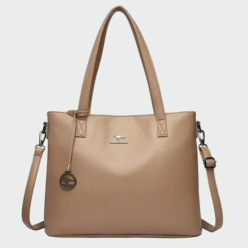 Jessica - Burgundy Tote Bag