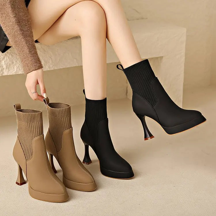 Lauren - Platform Comfort Boots