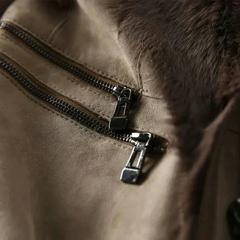Petra - Luxury Faux-Shearling Coat