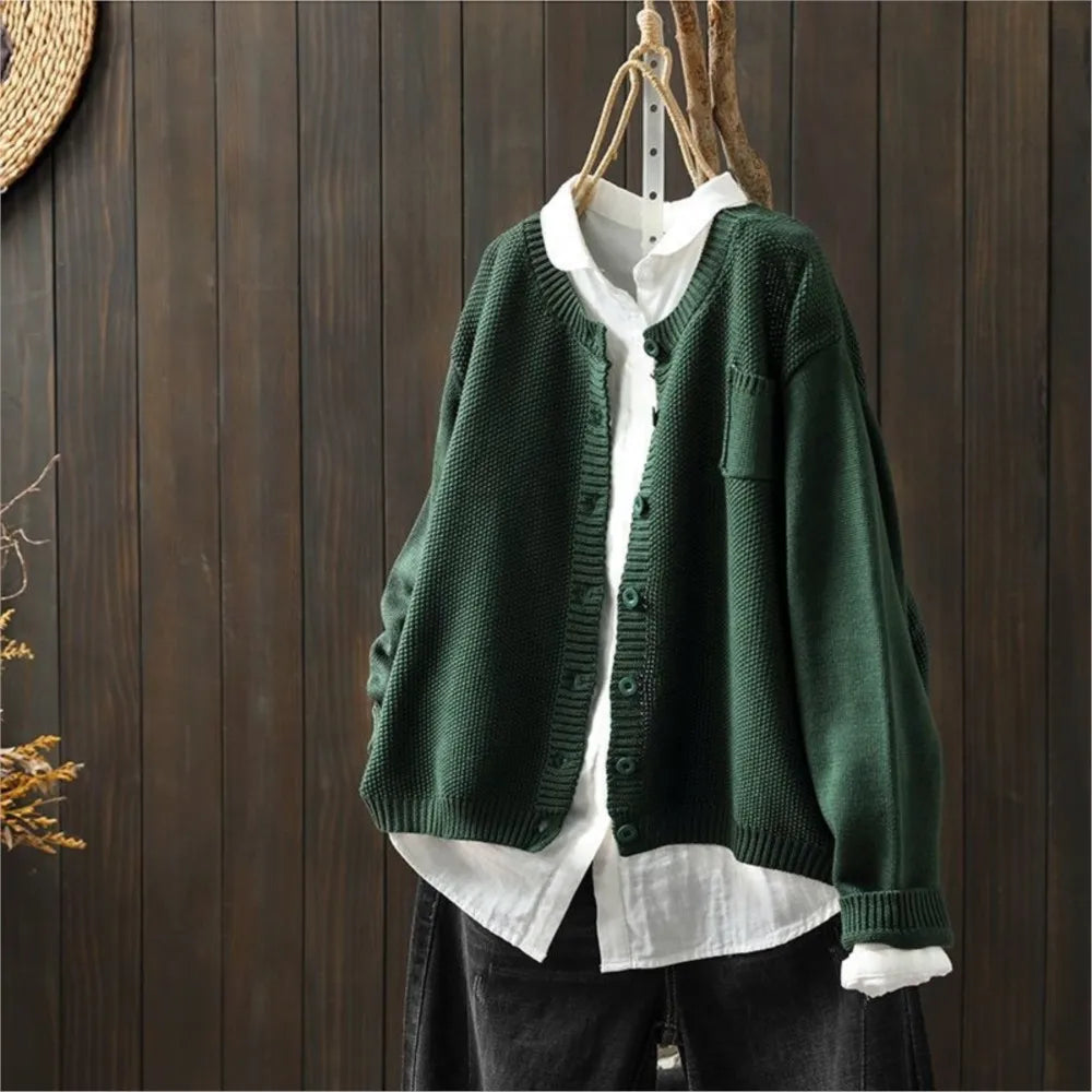 Scarlett - Linen Cardigan