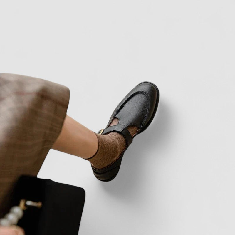 Winifred - Square Toe Orthopedic Mary Jane Shoes