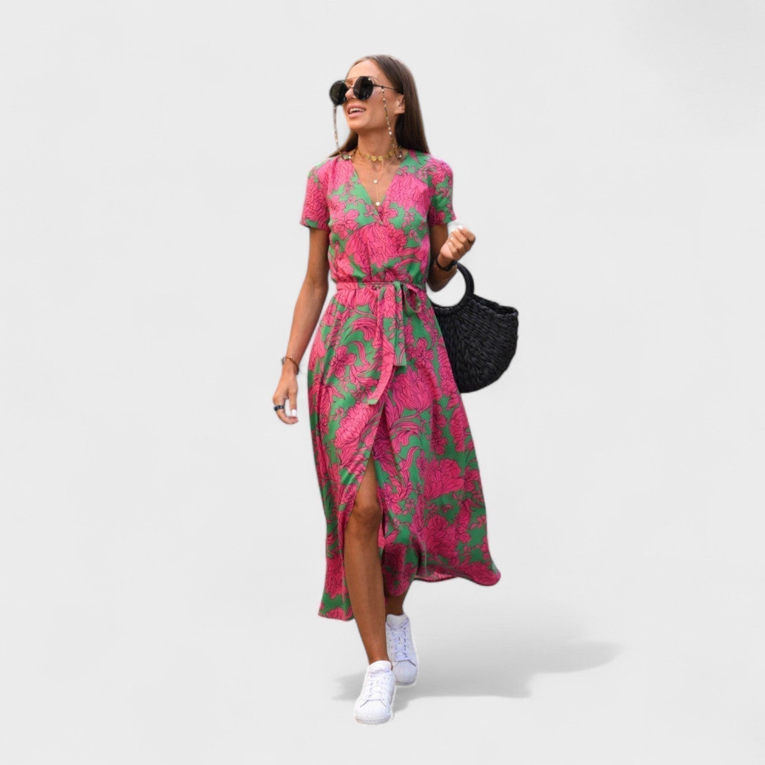 Pink Lily - Boho Chic Dress