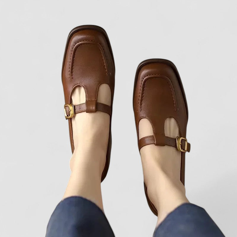 Prudence - Orthopedic Mary Jane Strap Shoes