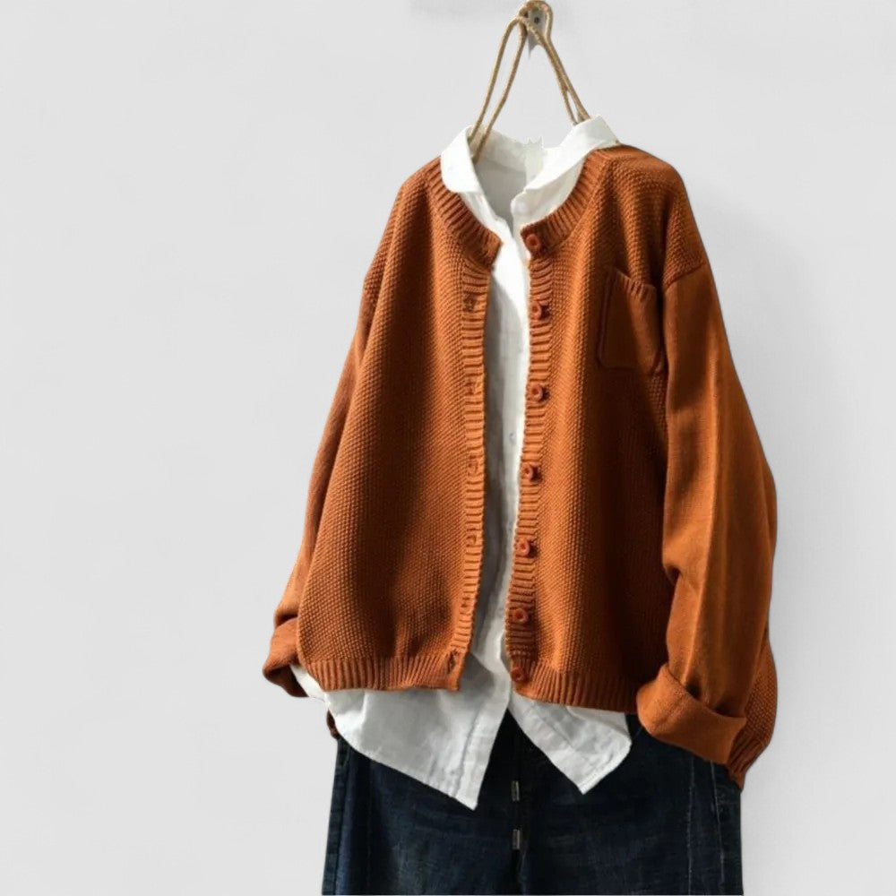 Scarlett - Linen Cardigan