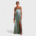 Phoebe - Satin Evening Dress
