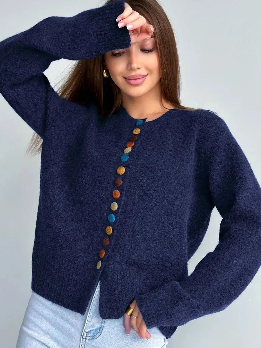 Beatrice - Button Detail Cardigan