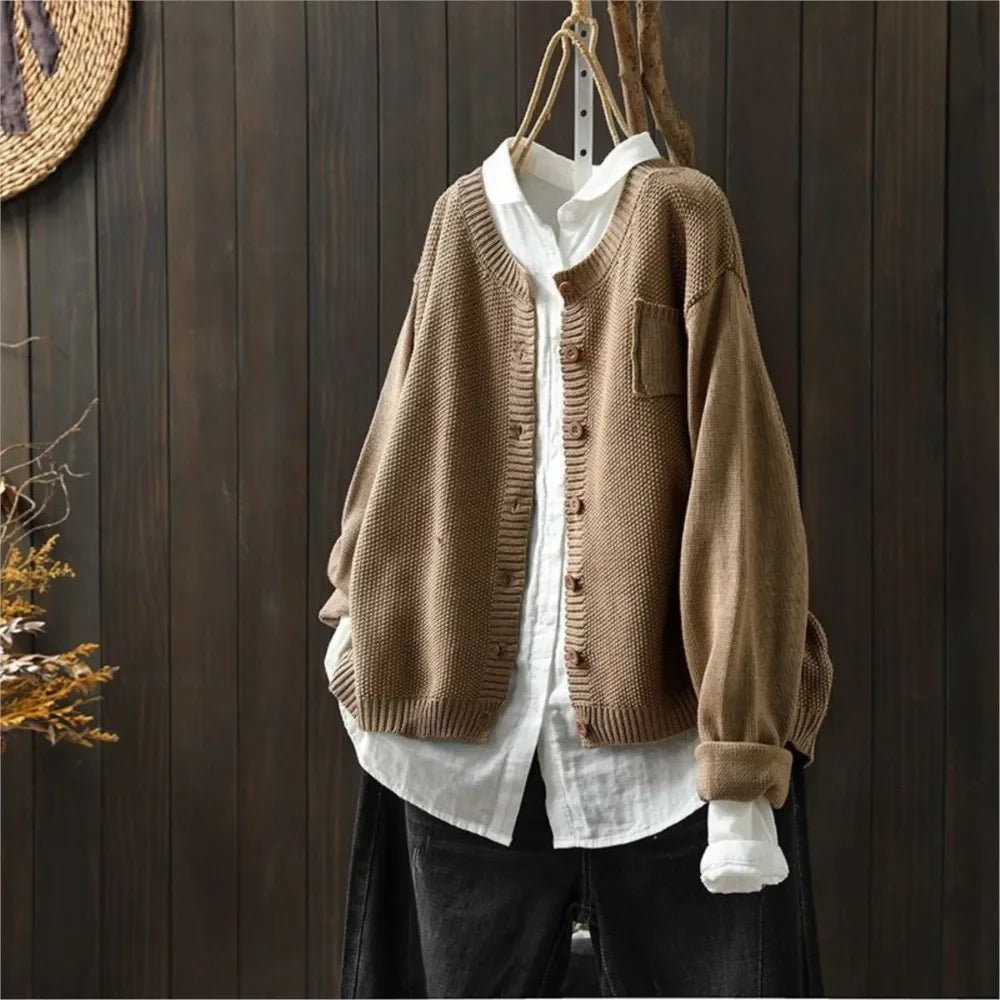 Scarlett - Linen Cardigan