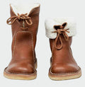 Annika - Waterproof Warm-Lined Faux Leather Ankle Boots