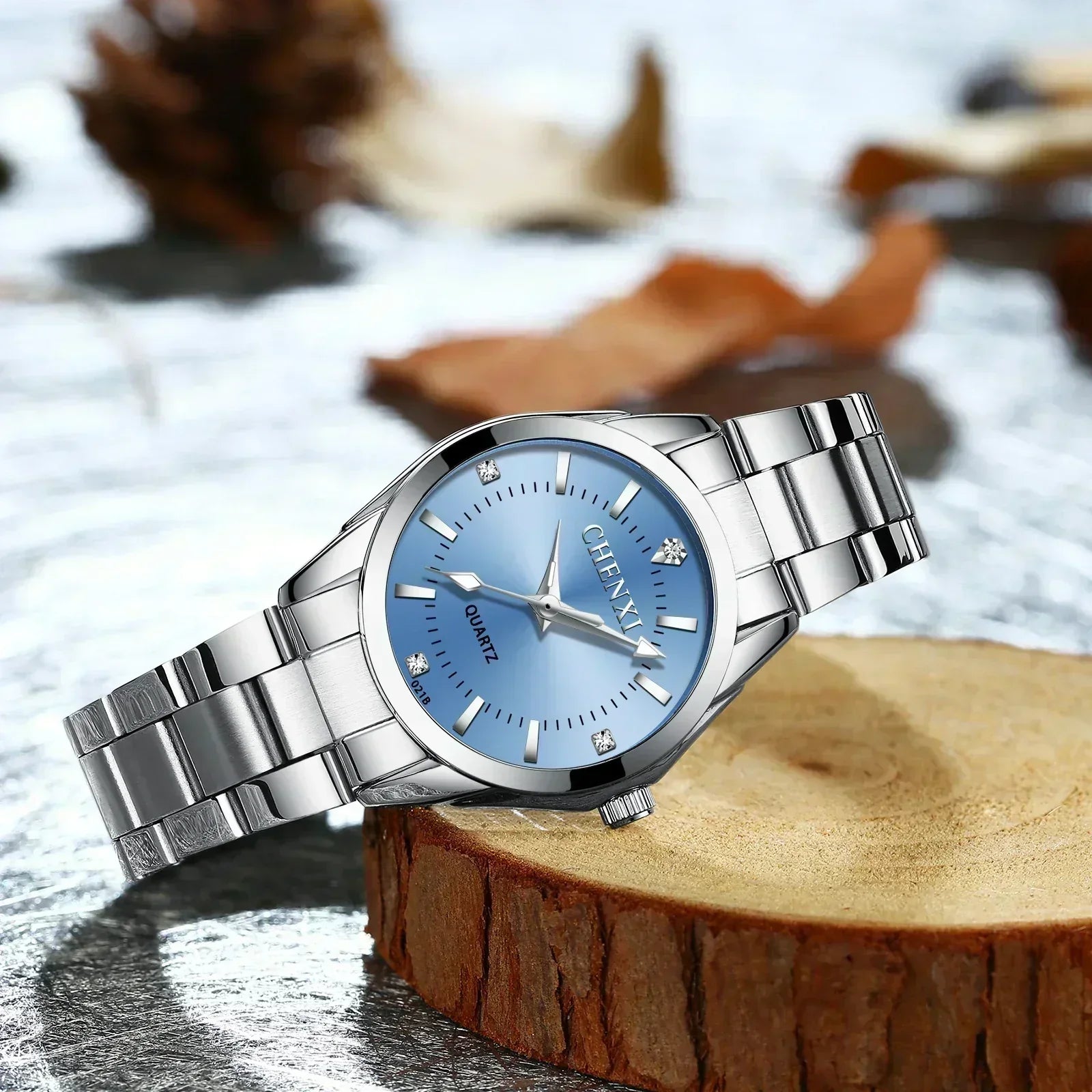 Chloe - Elegant Steel Watch