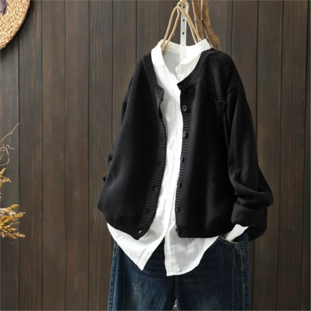 Scarlett - Linen Cardigan