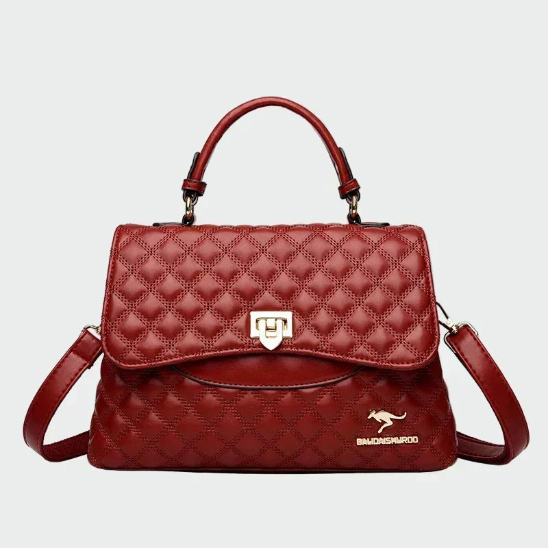 Paige - Quilted Classic Shoulder Bag