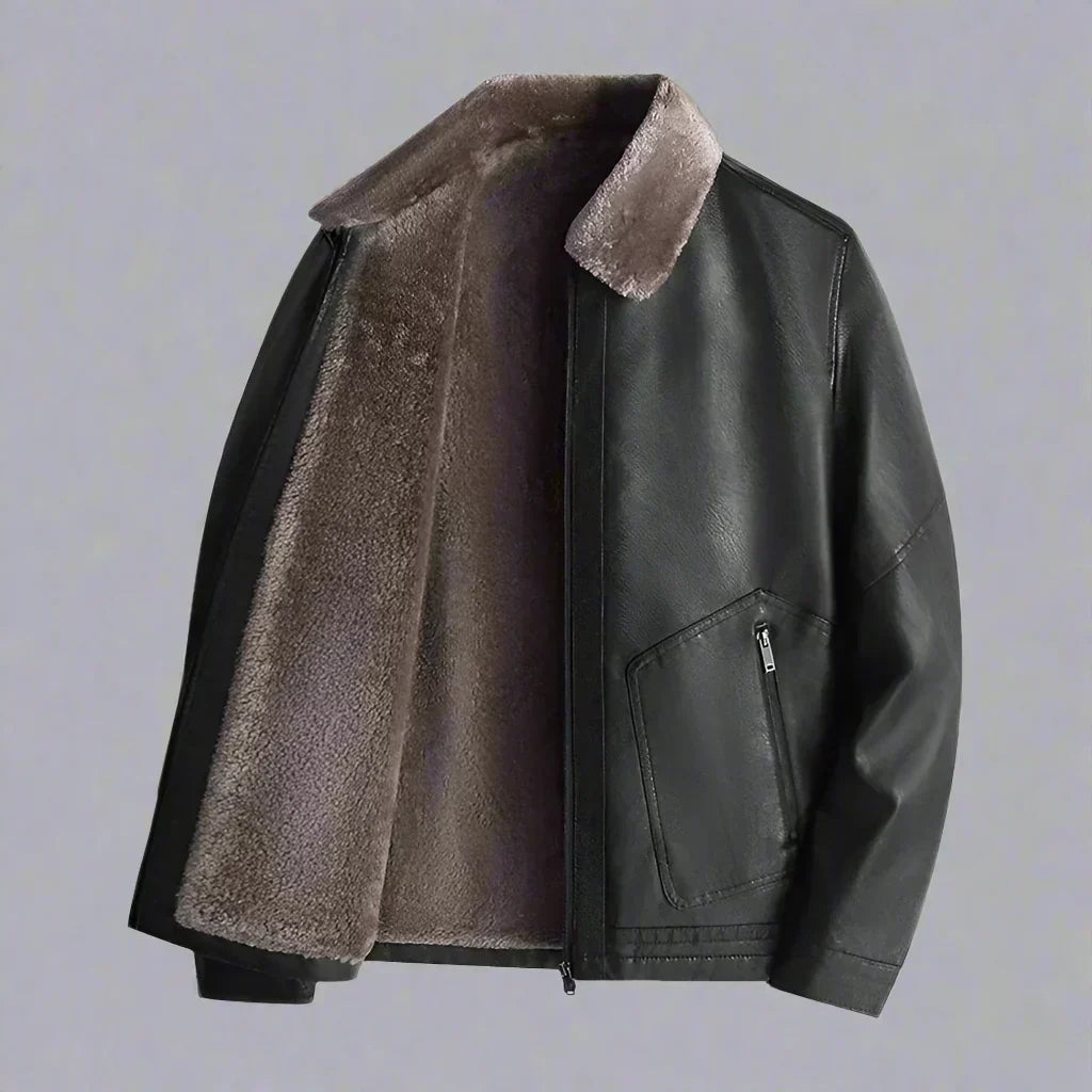 Harry - Cavalier Faux Leather Jacket