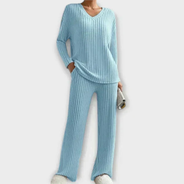 Amelia - Ribbed Lounge Set