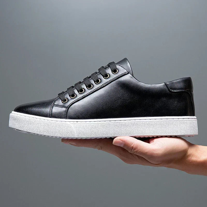 Henry - Premium Faux Leather Sneakers