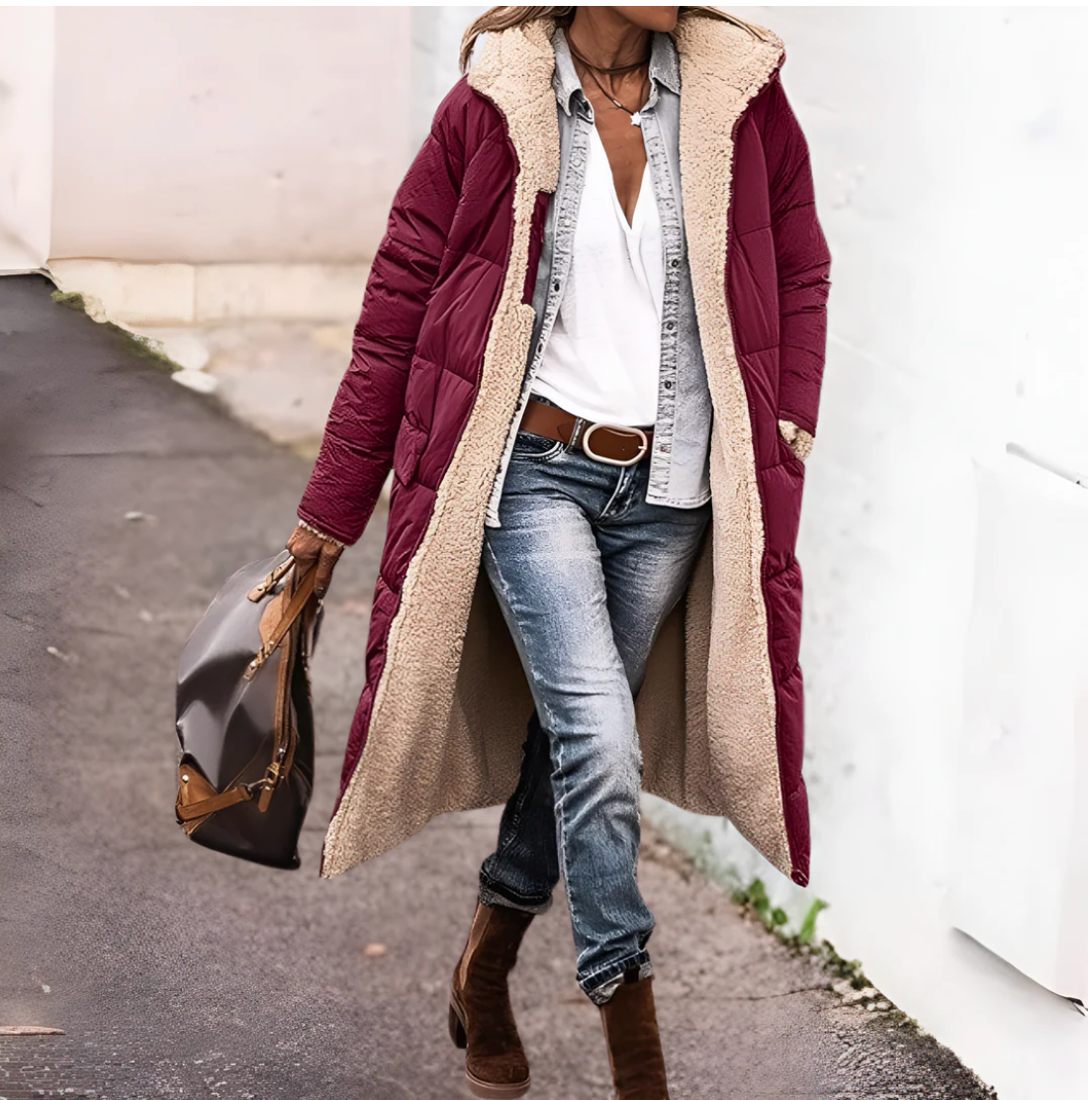 Wendy - Warm Reversible Coat