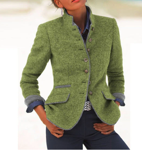 Diana - Elegant Turtleneck Cardigan
