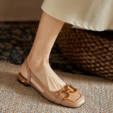 Brenna™ Orthopaedic Leather Buckle Sandals