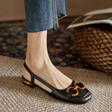 Brenna™ Orthopaedic Leather Buckle Sandals