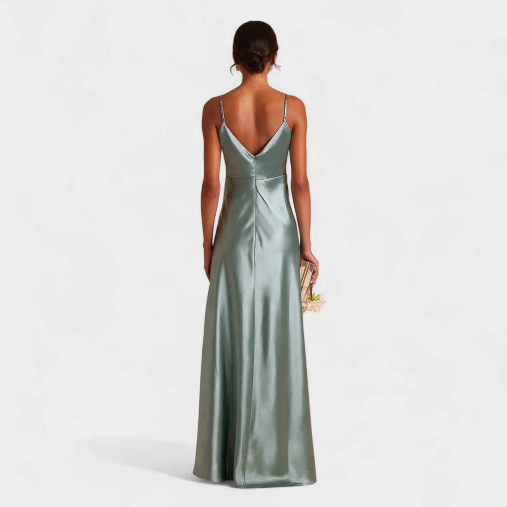 Phoebe - Satin Evening Dress