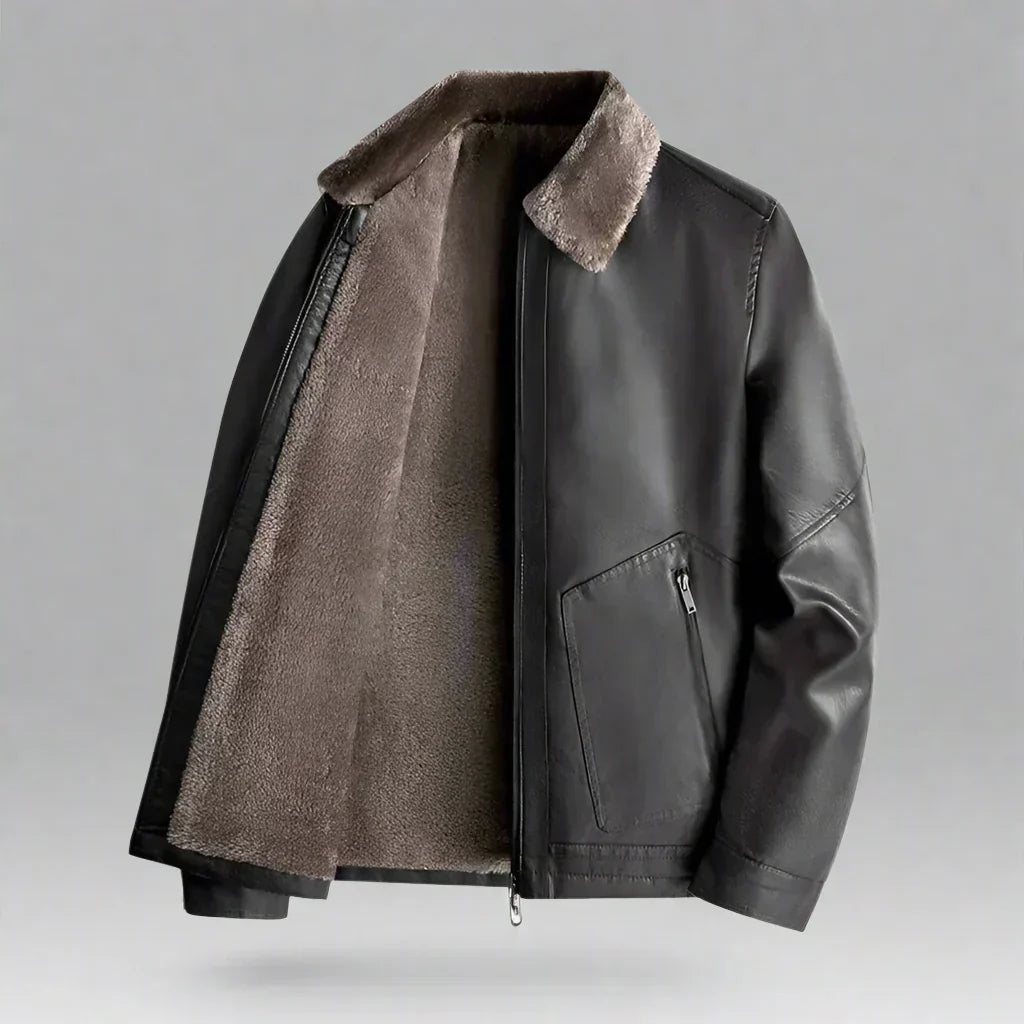 Harry - Cavalier Faux Leather Jacket