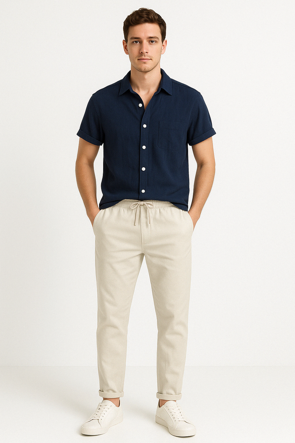 Riley - Summer Shirt & Trousers Set