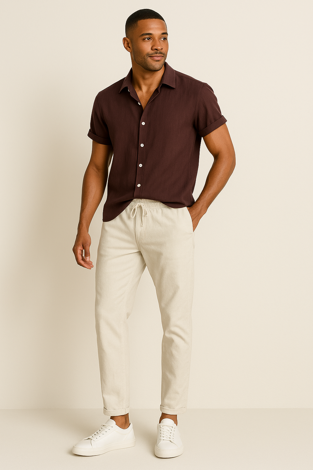 Riley - Summer Shirt & Trousers Set