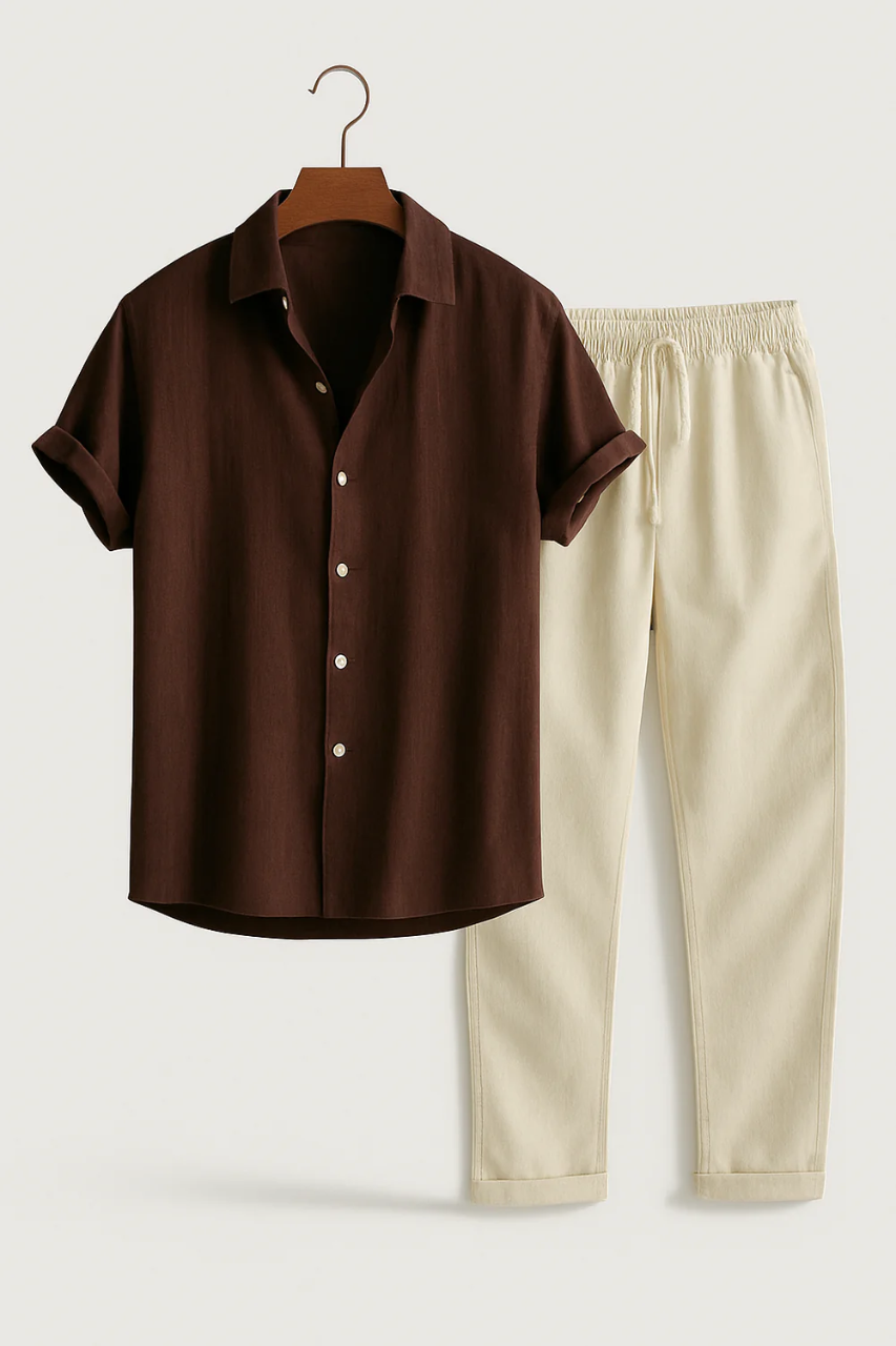 Riley - Summer Shirt & Trousers Set