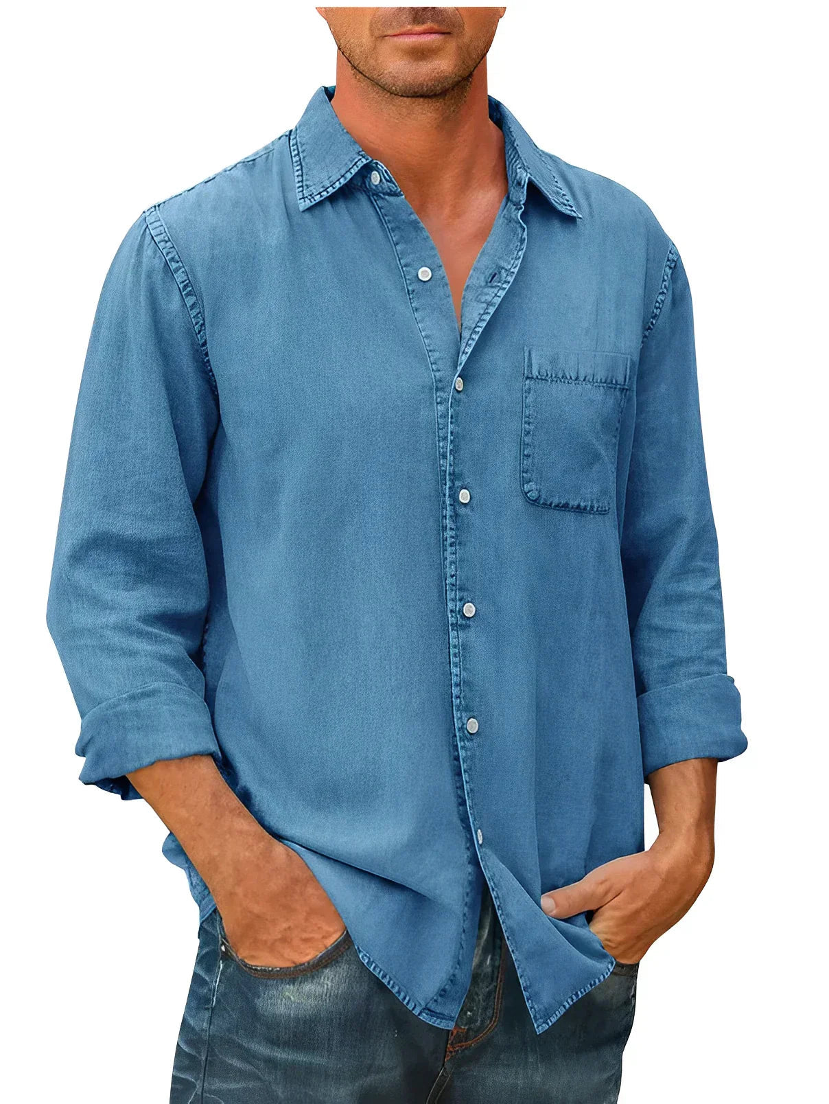 Blake - Chemise Relaxed en Tissu Respirant