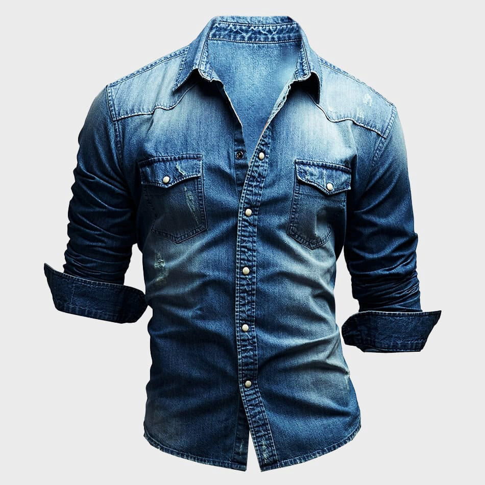 Max - Structured Button-Front Shirt