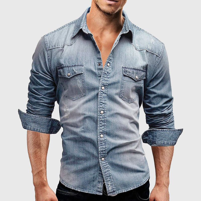 Max - Structured Button-Front Shirt