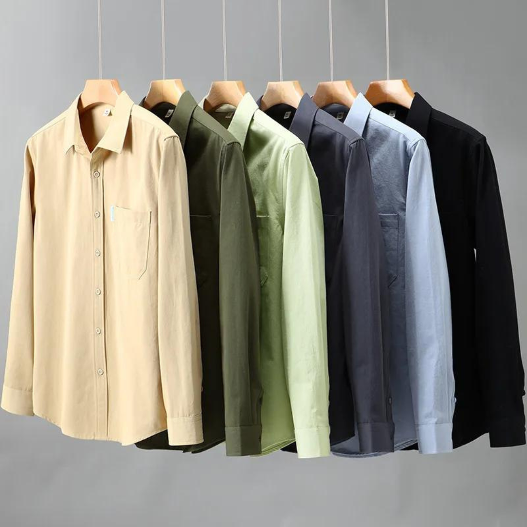 Bailey - Flexible Button-Front Shirt