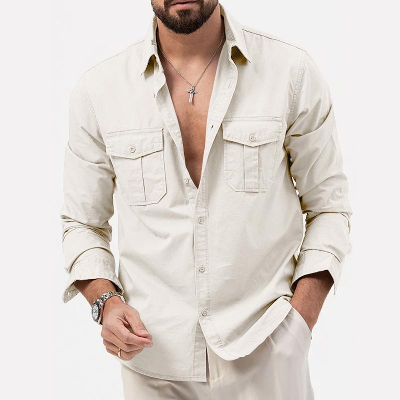 Samuel - Cargo Pocket Thermal Shirt