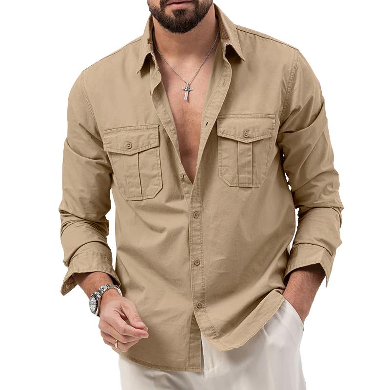 Samuel - Cargo Pocket Thermal Shirt