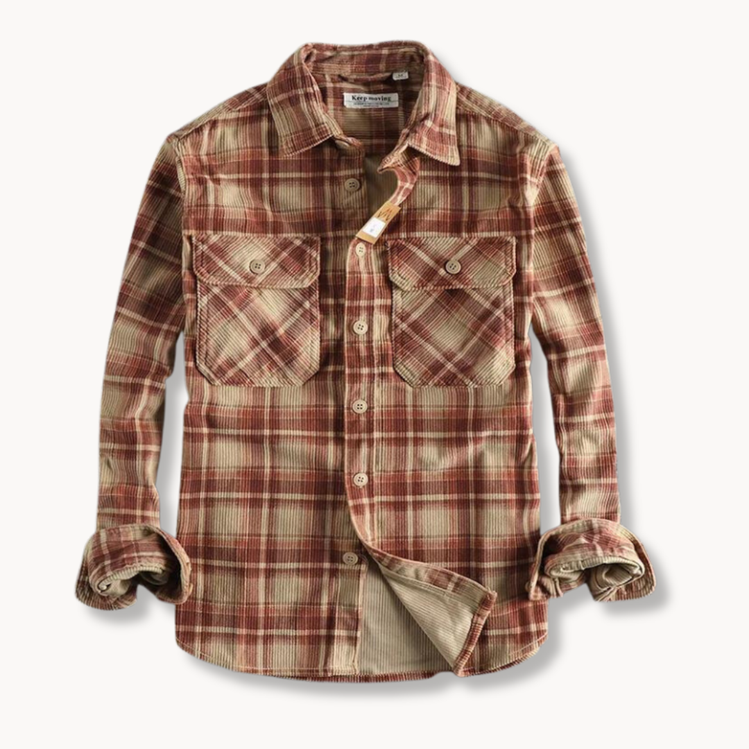 Mitchell - Corduroy-Blend Shirt