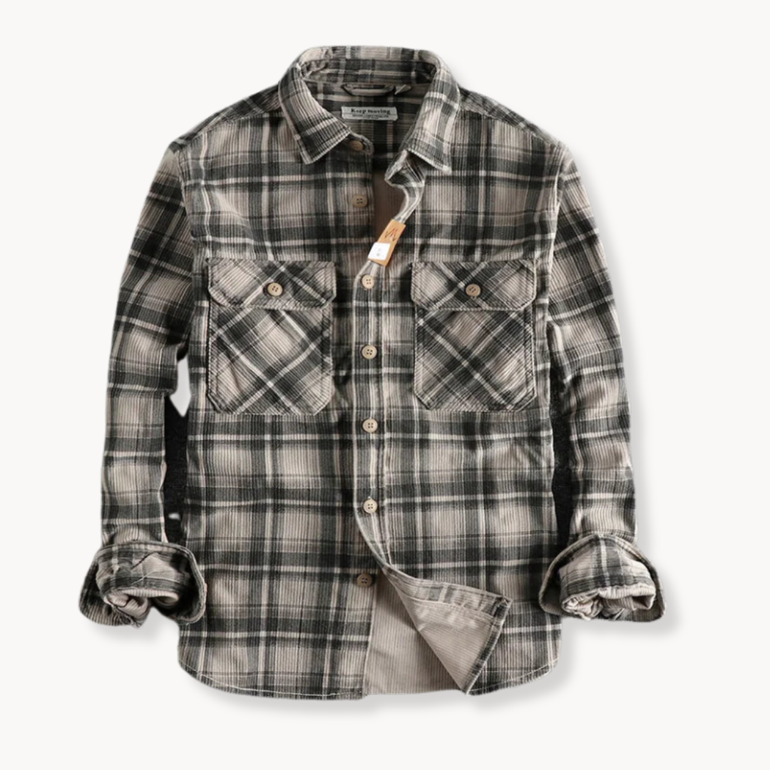 Mitchell - Corduroy-Blend Shirt