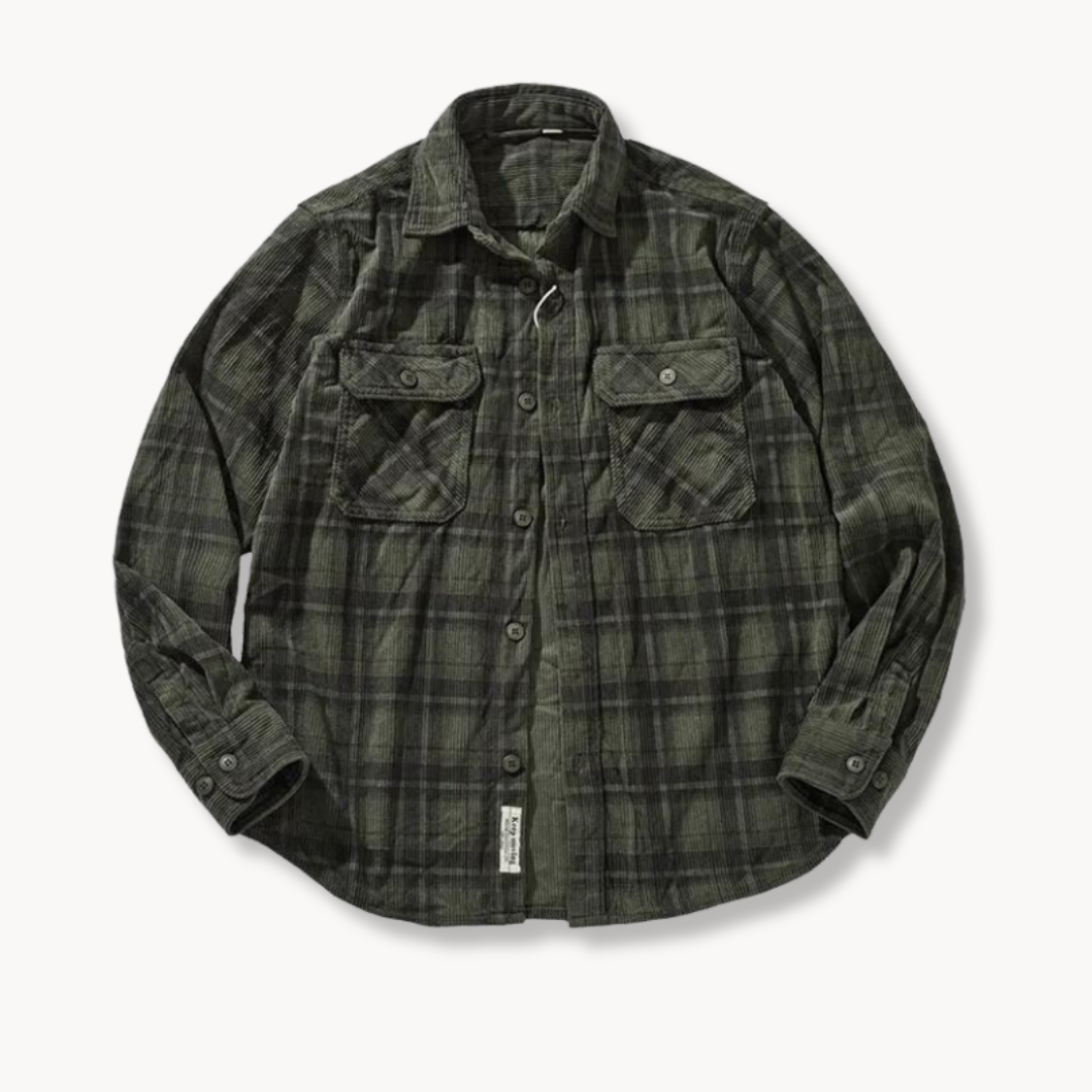 Mitchell - Corduroy-Blend Shirt