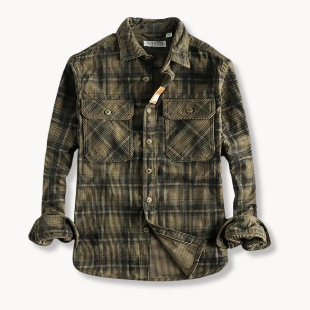 Mitchell - Corduroy-Blend Shirt
