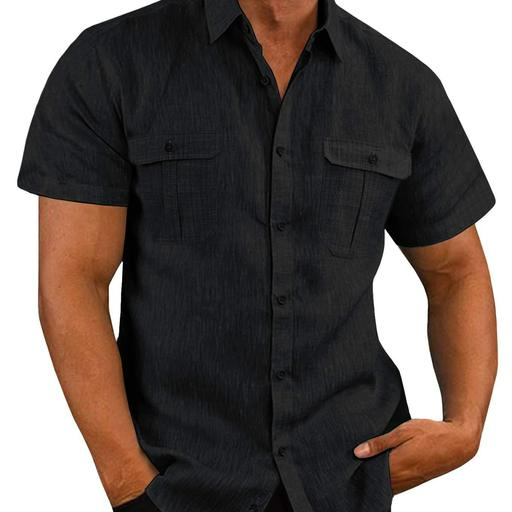 Callum - Two-Pocket Short-Sleeve Shirt