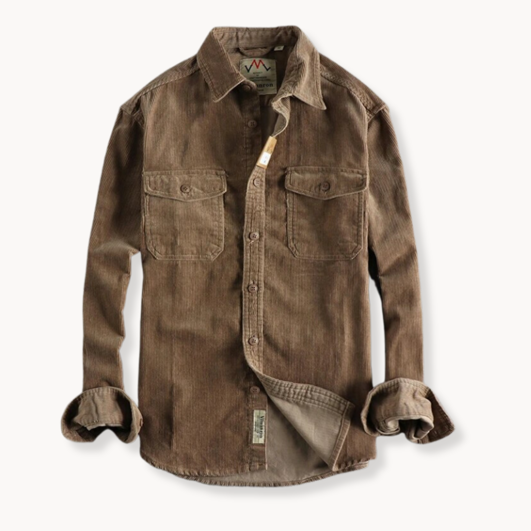 Flynn - Soft Velvet Shirt