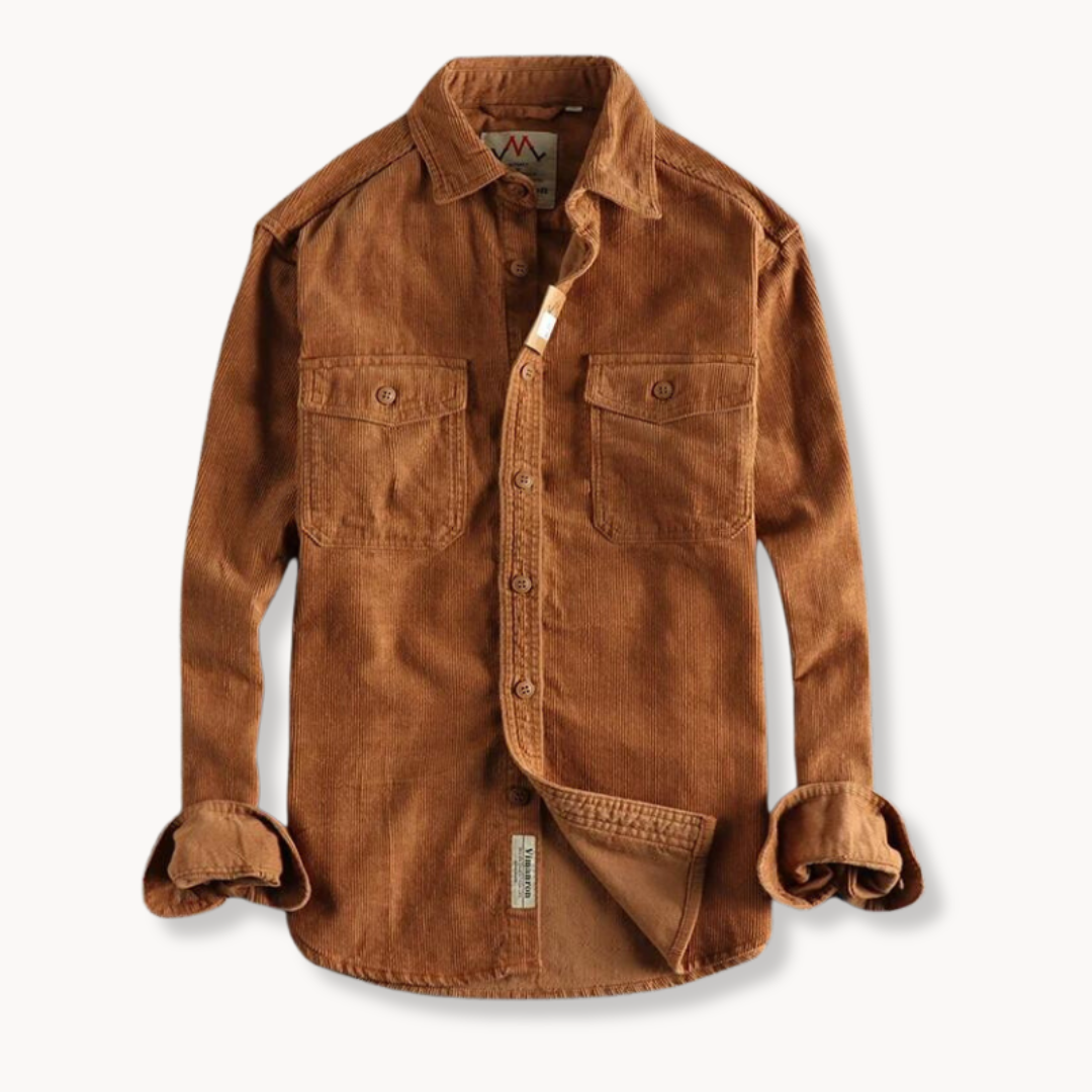 Flynn - Soft Velvet Shirt