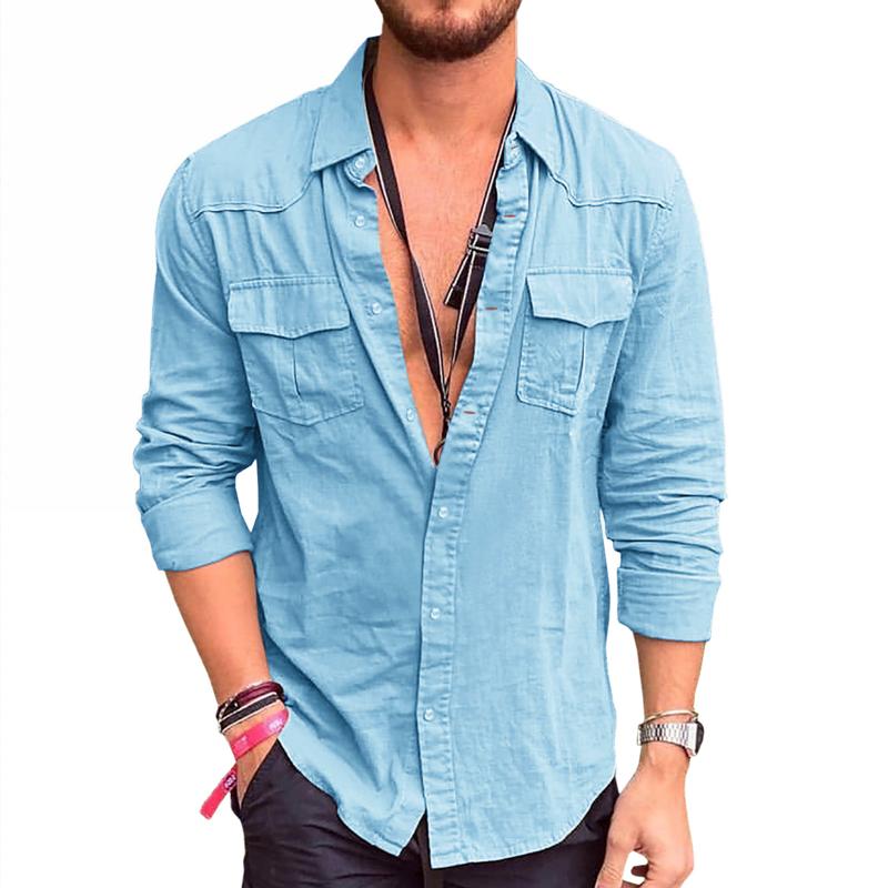 Jesse - Tailored Cargo Pocket Shirt