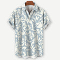 Bailey - Short-Sleeve Leaf-Print Shirt