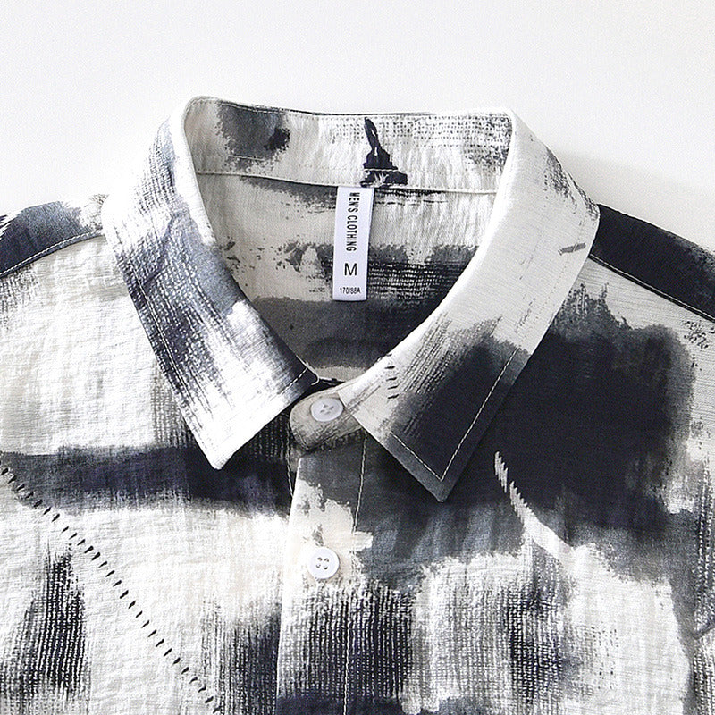 Connor - Chemise à manches courtes avec impression sur le devant